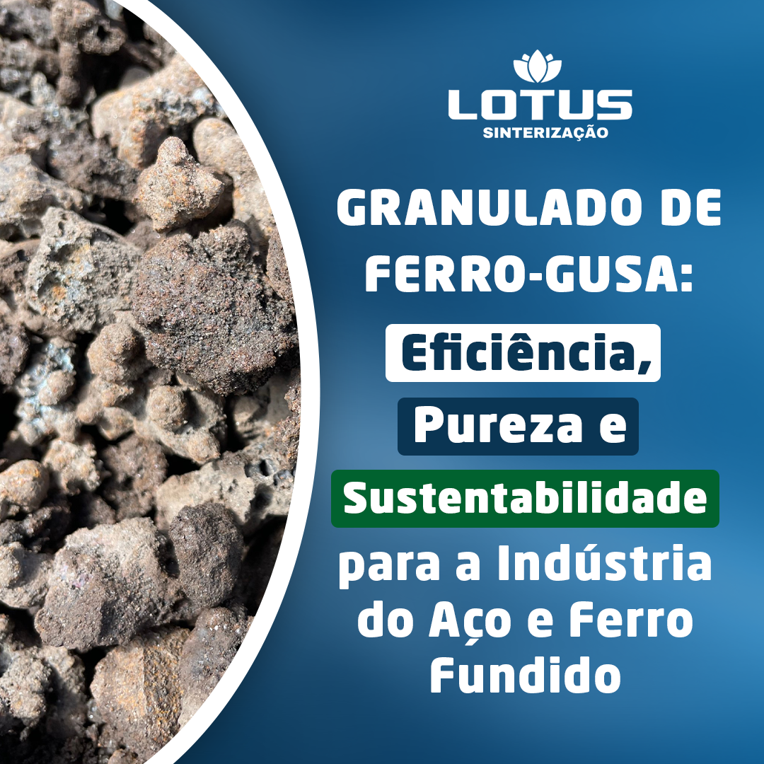 Granulado de Ferro-Gusa: Eficiência, Pureza e Sustentabilidade para a Indústria do Aço e Ferro Fundi