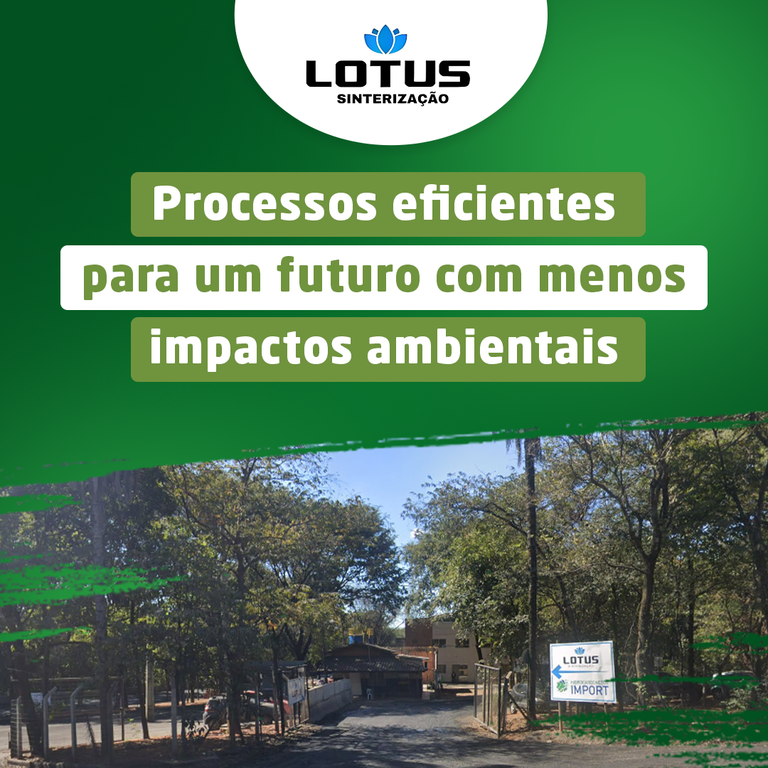 Processos eficientes para um futuro com menos impactos ambientais
