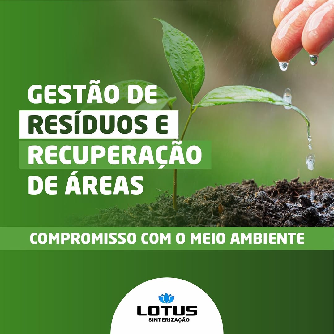 Gestão de resíduos e recuperação de áreas!